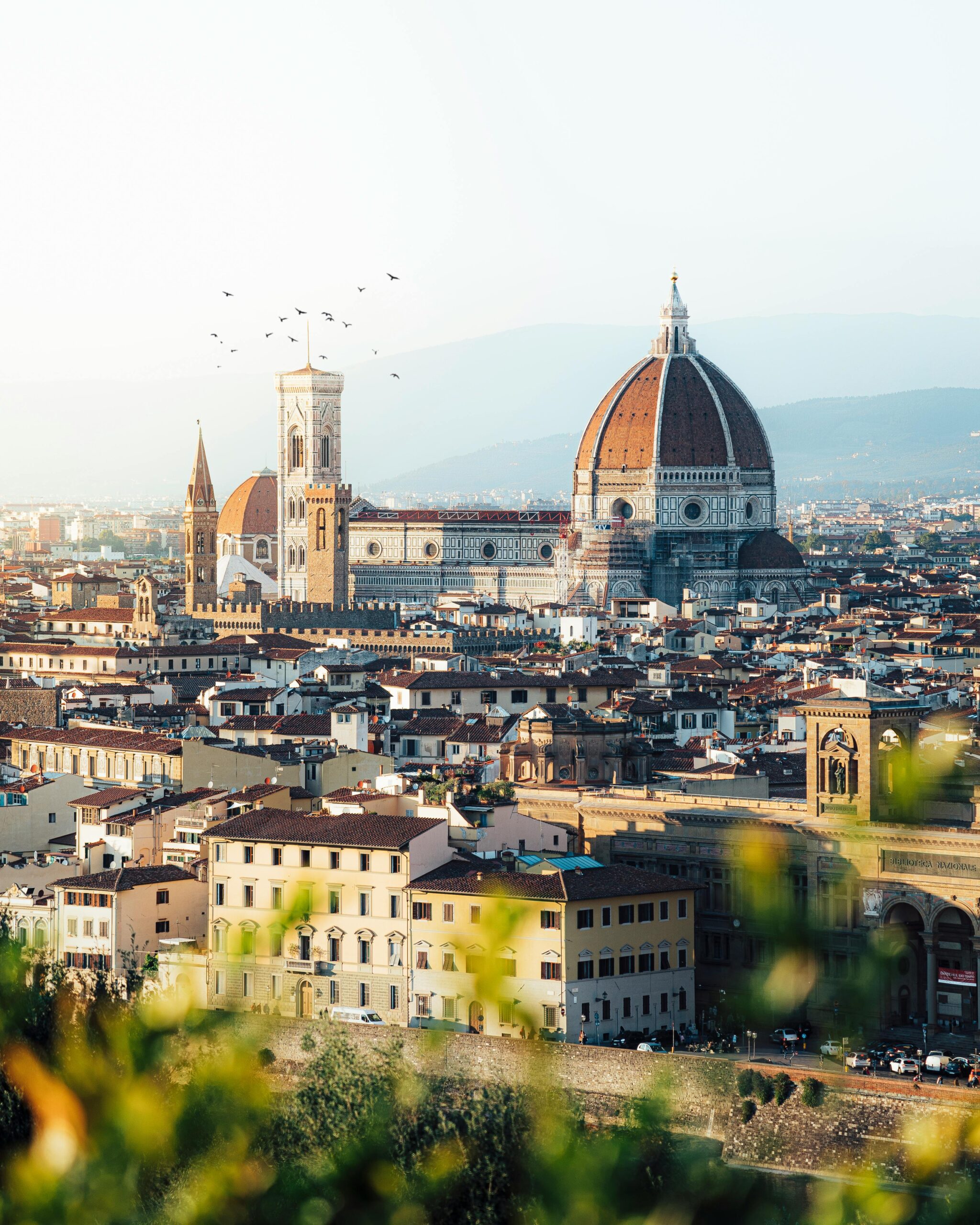 Captivating view of Florence cityscape with Santa Maria del Fiore Cathedral.